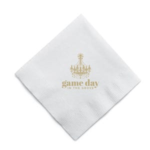 Game Day In The Grove Cocktail Napkins
