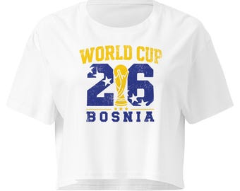 Bosnia Herzegovina World Cup 2026 - Women’s crop top