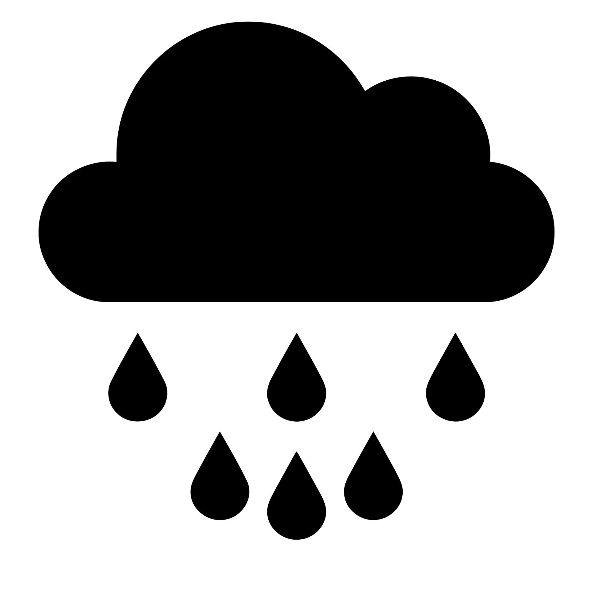 Rain Cloud Svg, Cloud Silhouette Svg, Cloud Vector Cloud Cricut ...