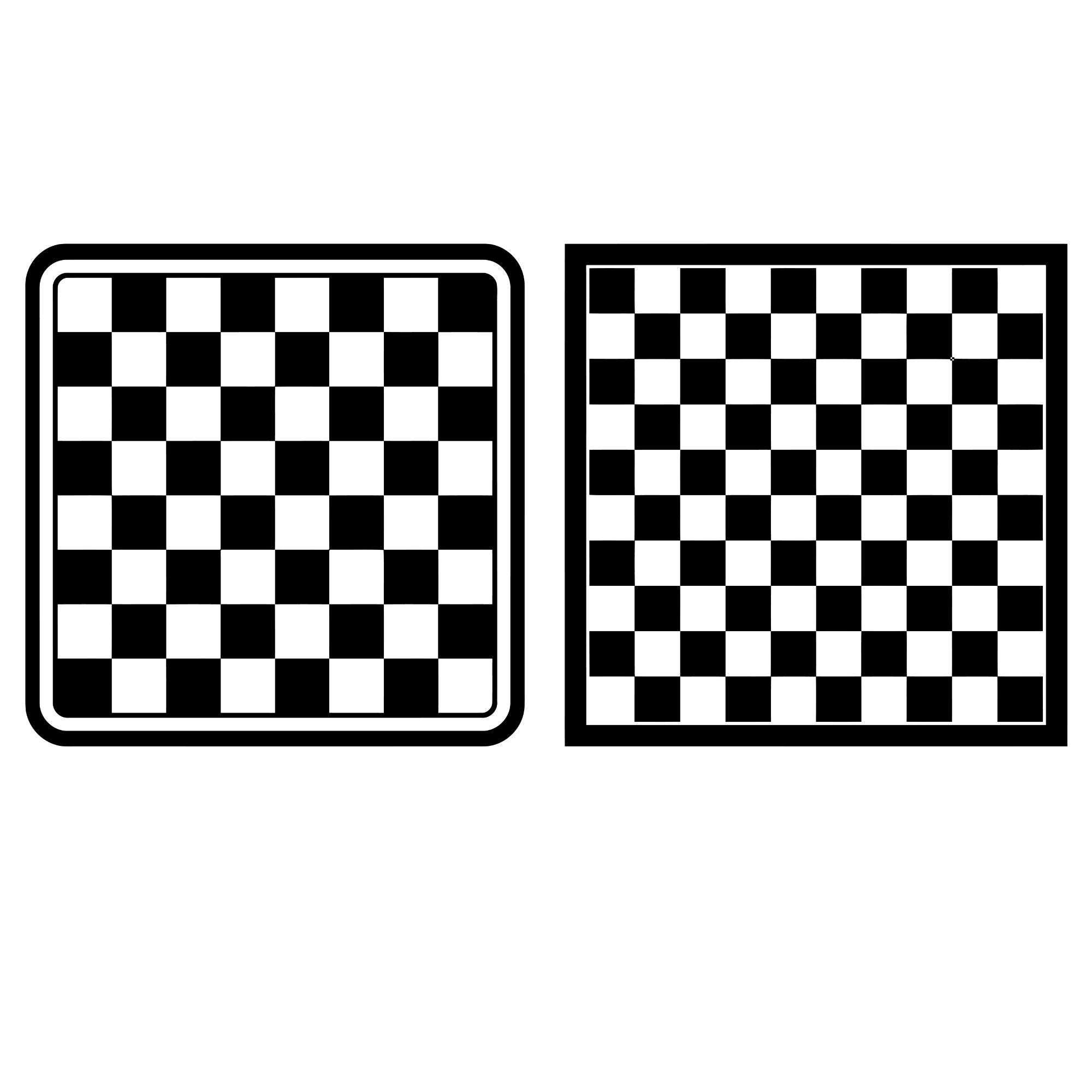 Checkered 7.pdf Chess Board Svg, Checkered Game Table Clip Art, Stencil for Silhouette ...