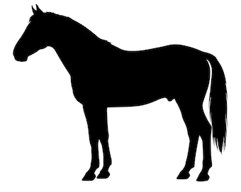 Horse Silhouette Svg, Horse Silhouette Svg, Horse Vector Svg, Horse Cut File Svg, Instant Download, Commercial Use