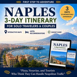 Itinerario de 3 días en Nápoles: Pompeya, Vesubio, Guía económica (PDF)