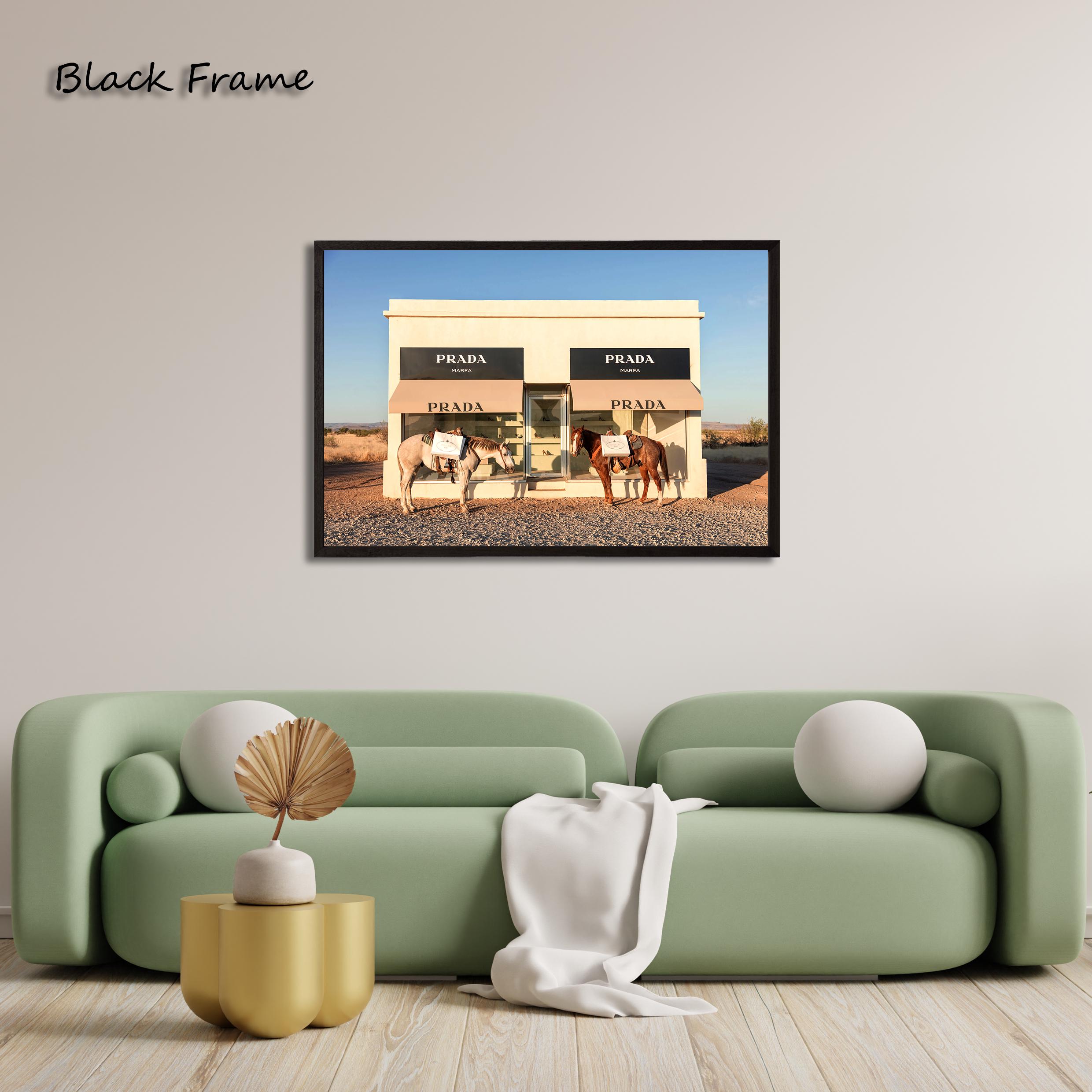 PRADA MARFA アートパネル インテリア PRADA MARFA アートパネル インテリア Prada Marfa Wall Art | Luxury