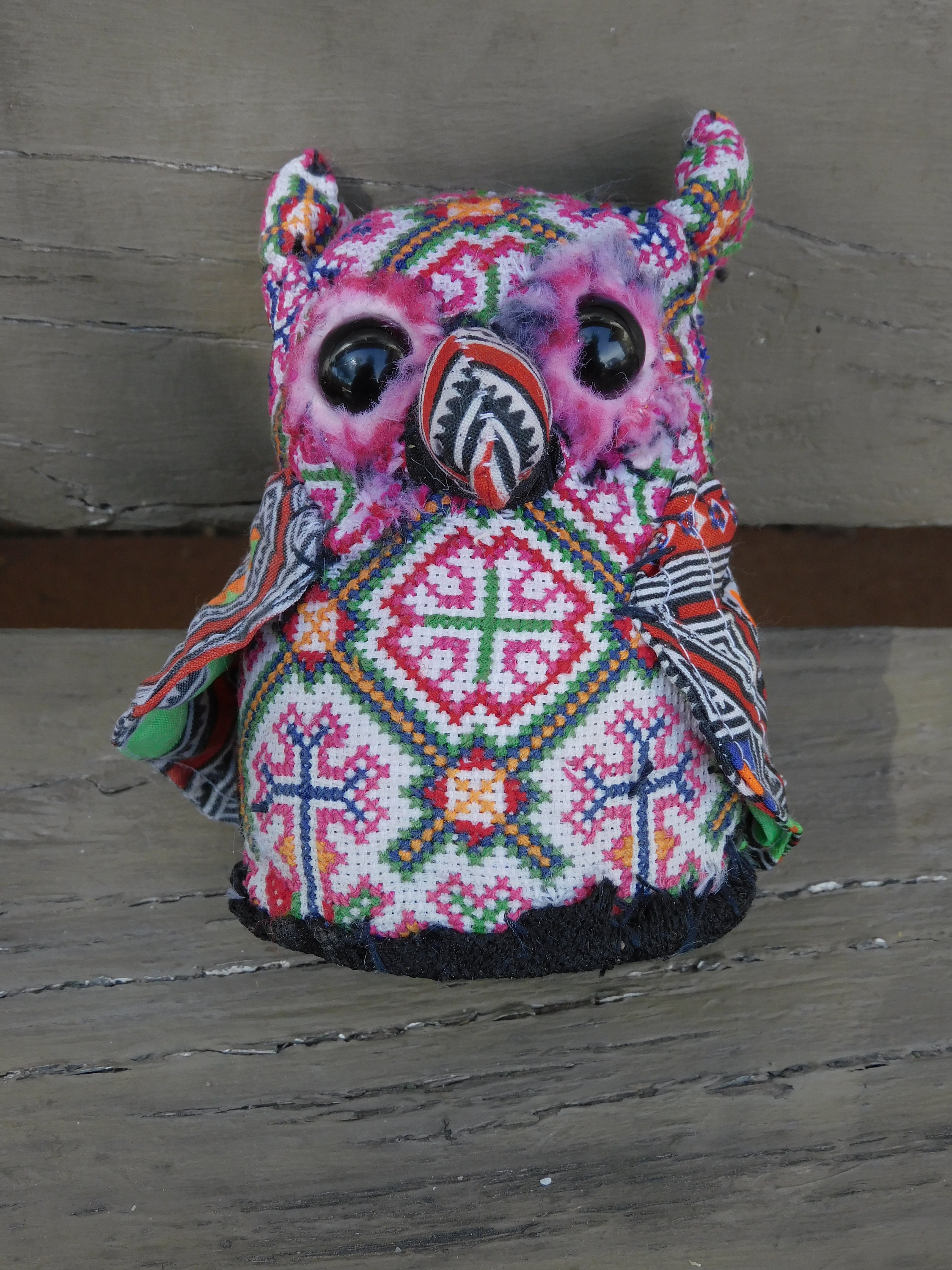 Hmong Owl Stuffed Animal