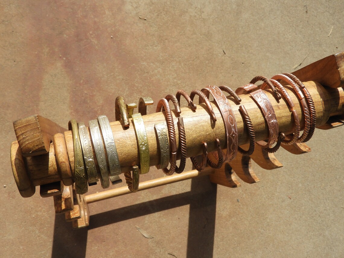 Black Hmong Copper & Other Metal Bracelets From Sapa Vietnam Etsy