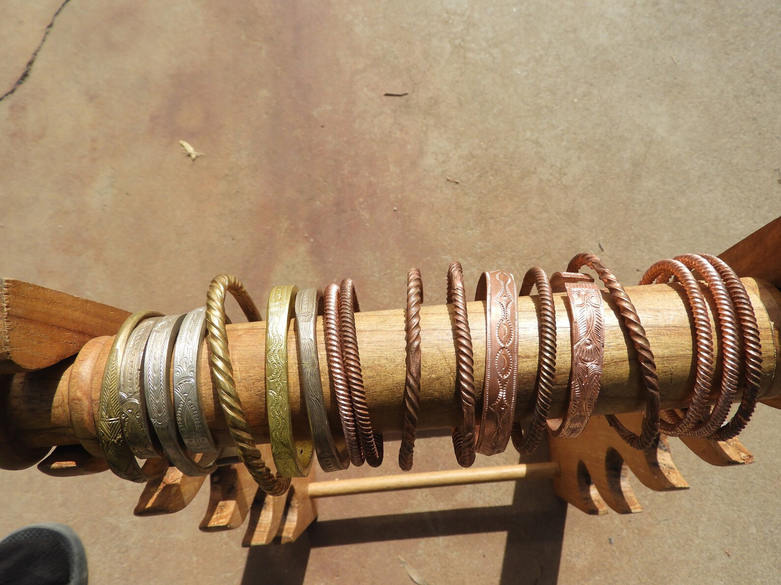 Black Hmong Copper & Other Metal Bracelets From Sapa Vietnam Etsy