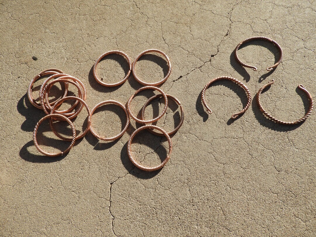 Hmong Copper Bracelets From Sapa Vietnam Etsy