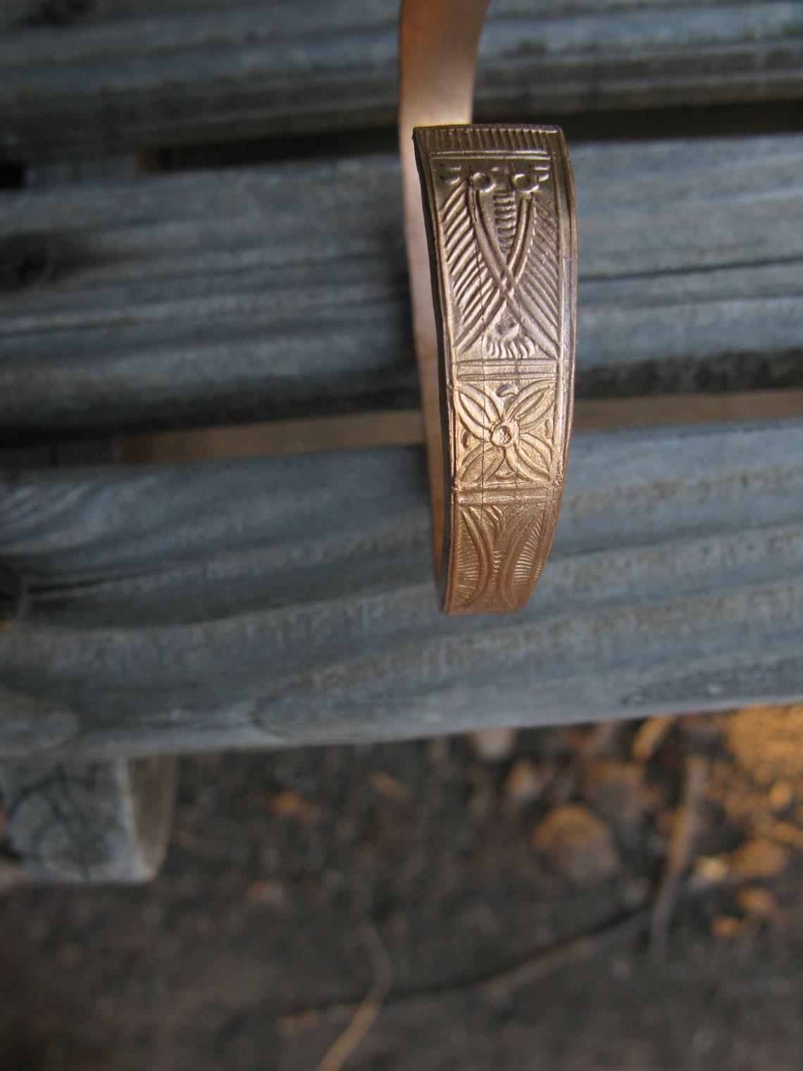 Hmong Copper Bracelet from Sapa Vietnam Etsy