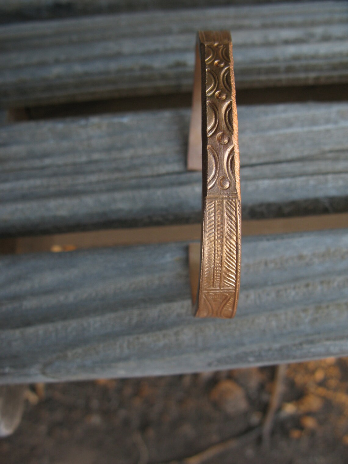 Hmong Copper Bracelet from Sapa Vietnam Etsy