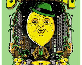 Sour Diesel NYC - Califari Strain Art print - 2022