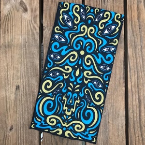 Midnight Swirl neck bandana / gaiter