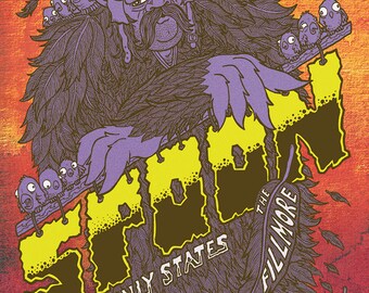 Spoon - gigposter - San Francisco CA - 2008