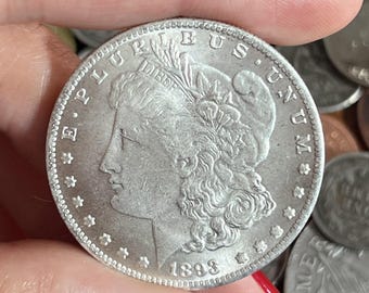 1893-S Morgan Dollar US Rare Sammler Münze