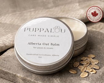 Alberta Oat Balm for Dogs – Lick-Safe Paw & Nose Balm