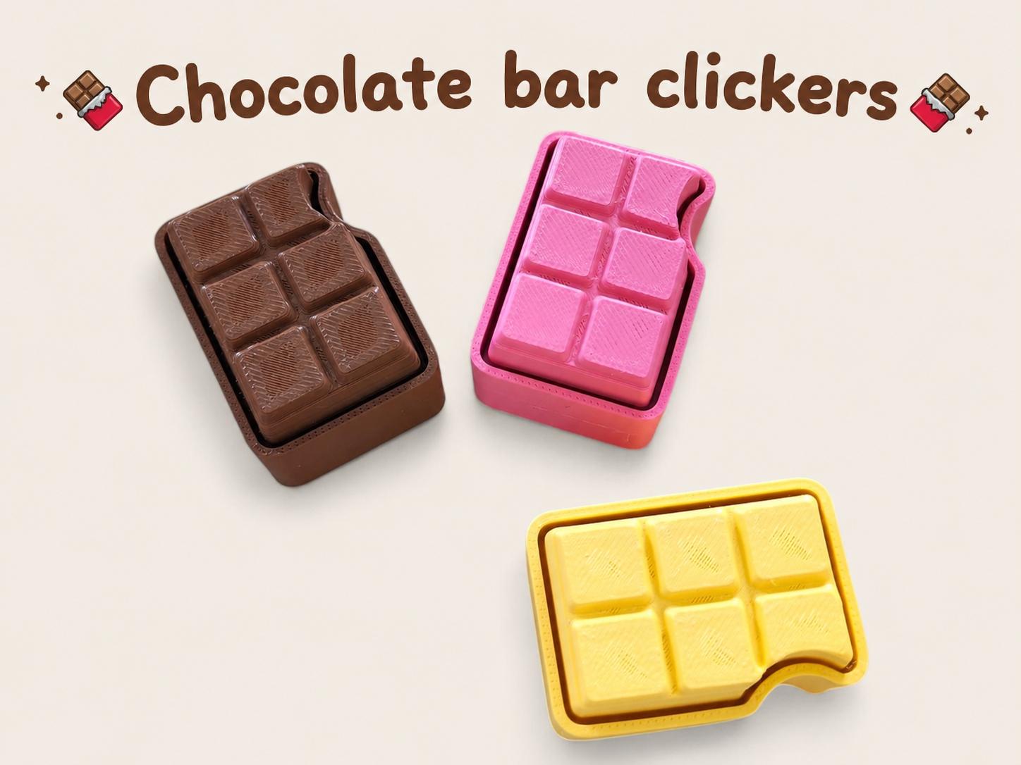 Chocolate Bar Clickers