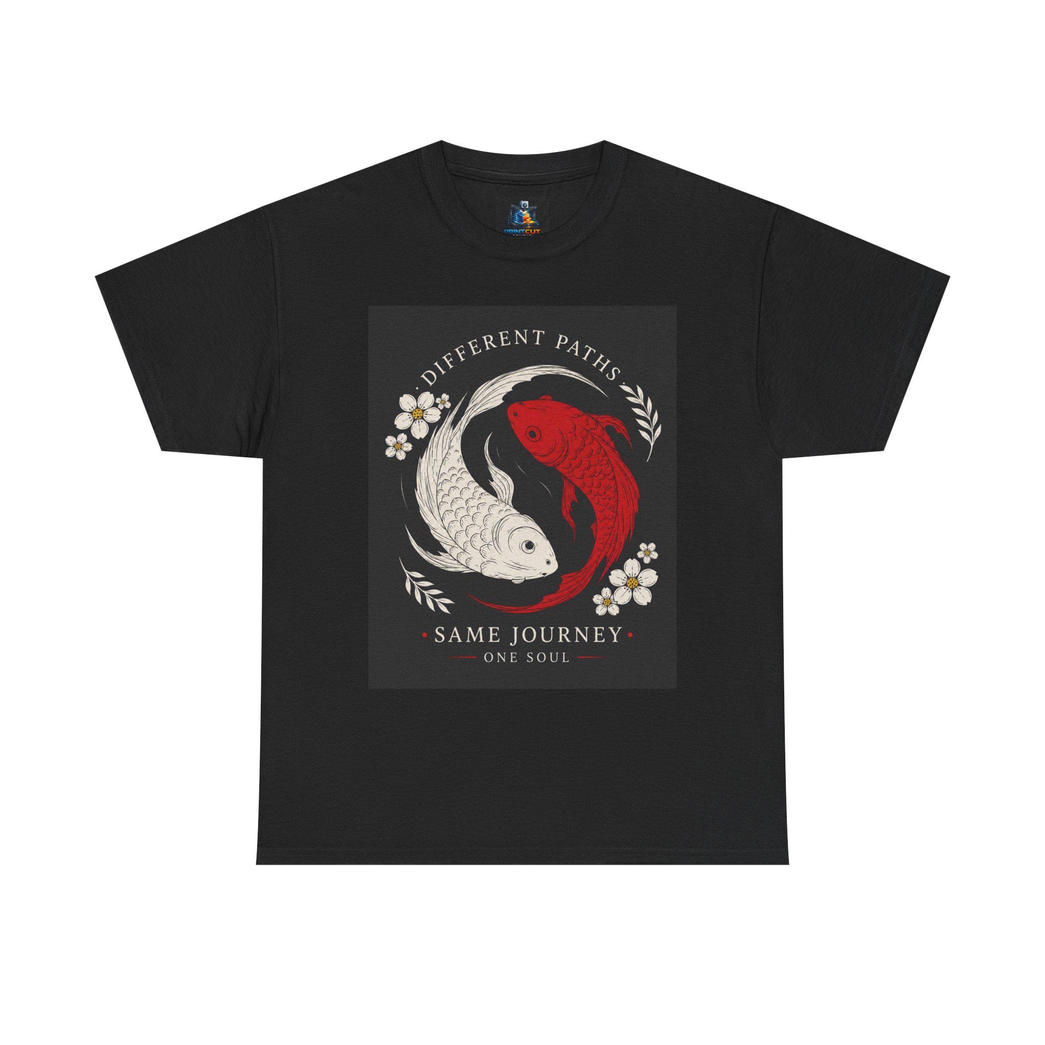 Yin Yang Koi Fish Tee