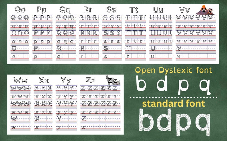 Dyslexia & Dysgraphia Handwriting Workbook - Etsy