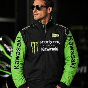 Kawasaki Monster Energy Jacket - Etsy