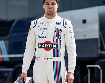Traje de karting Martini Racing de Lance Stroll / Ropa de motor Cordura