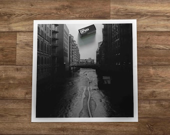 Limitowana Fotografia Analogowa Dark Hamburg 50 x 50 cm