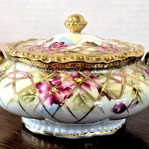 Antique Japanese Biscuit Jar - Etsy