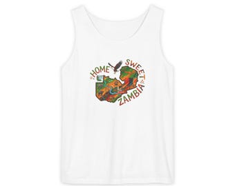 Home Sweet Zambia Unisex Tank Top