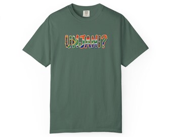 UNJANI? Colorful South African Greeting T-Shirt