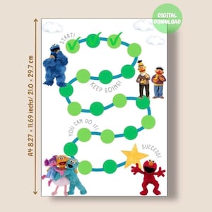 Elmo Reward Chart (Instant Digital Download)