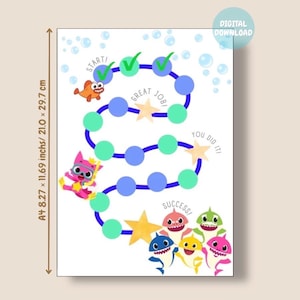 Baby Shark Reward Chart
