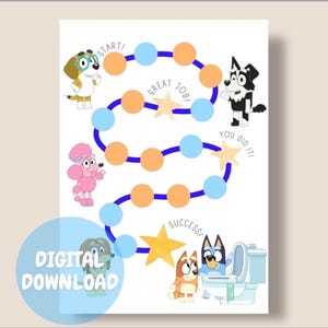 Bluey Reward Chart (Instant Digital Download)