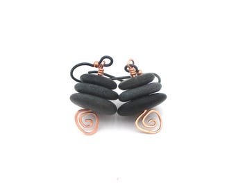 Pebble Cairn Earrings