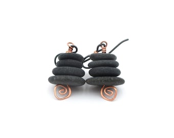 Pebble Cairn Earrings