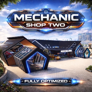Warsztat mechaniczny 2 mlo |fivem MLO |W pełni zoptymalizowany | Wysoka jakość