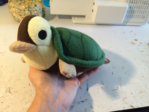 Turtle duck plushie cheap