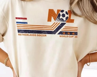 Netherlands Soccer World Vintage Comfort Colors Shirt
