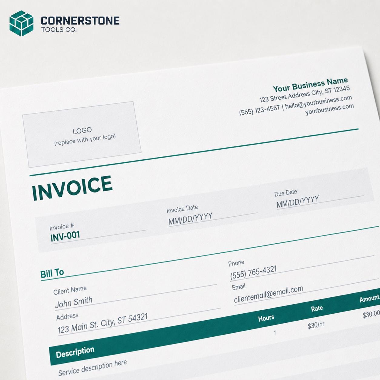 Cleaning Invoice Template | Editable Canva House Cleaner Invoice ...