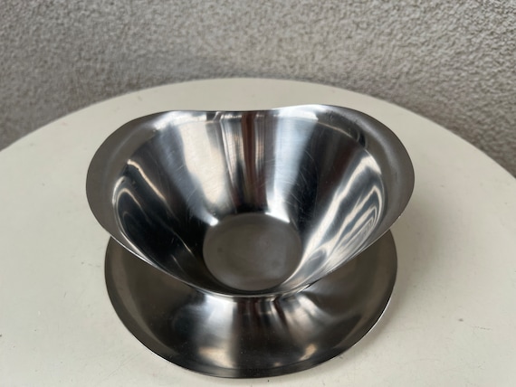 Vintage Gravy Boat Bowl Stainless Steel by Royal Dolphin