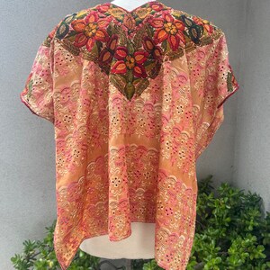 Green Huipil Top