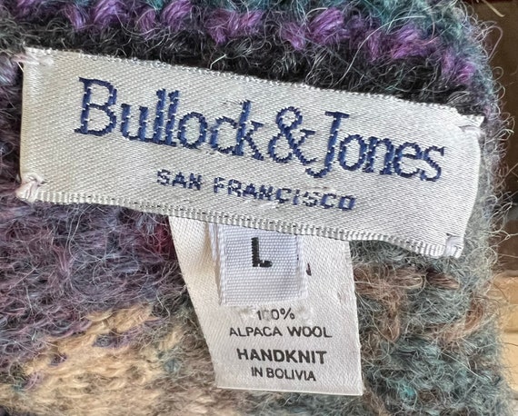 Sale Vintage Bullock & Jones SF geometric print A… - image 5