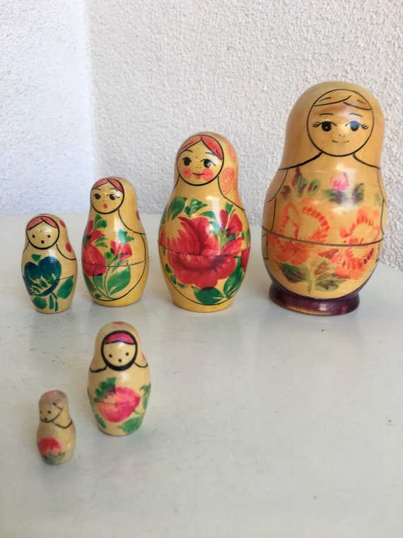 Bambola MATRIOSKA RUSSA 30 PC BIG SIZE NO RISERVA MATRIOSCA BABUSHKA