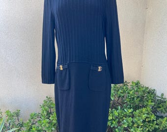 Vintage St John for Marie Gray Chain Cardigan Sweater - Etsy
