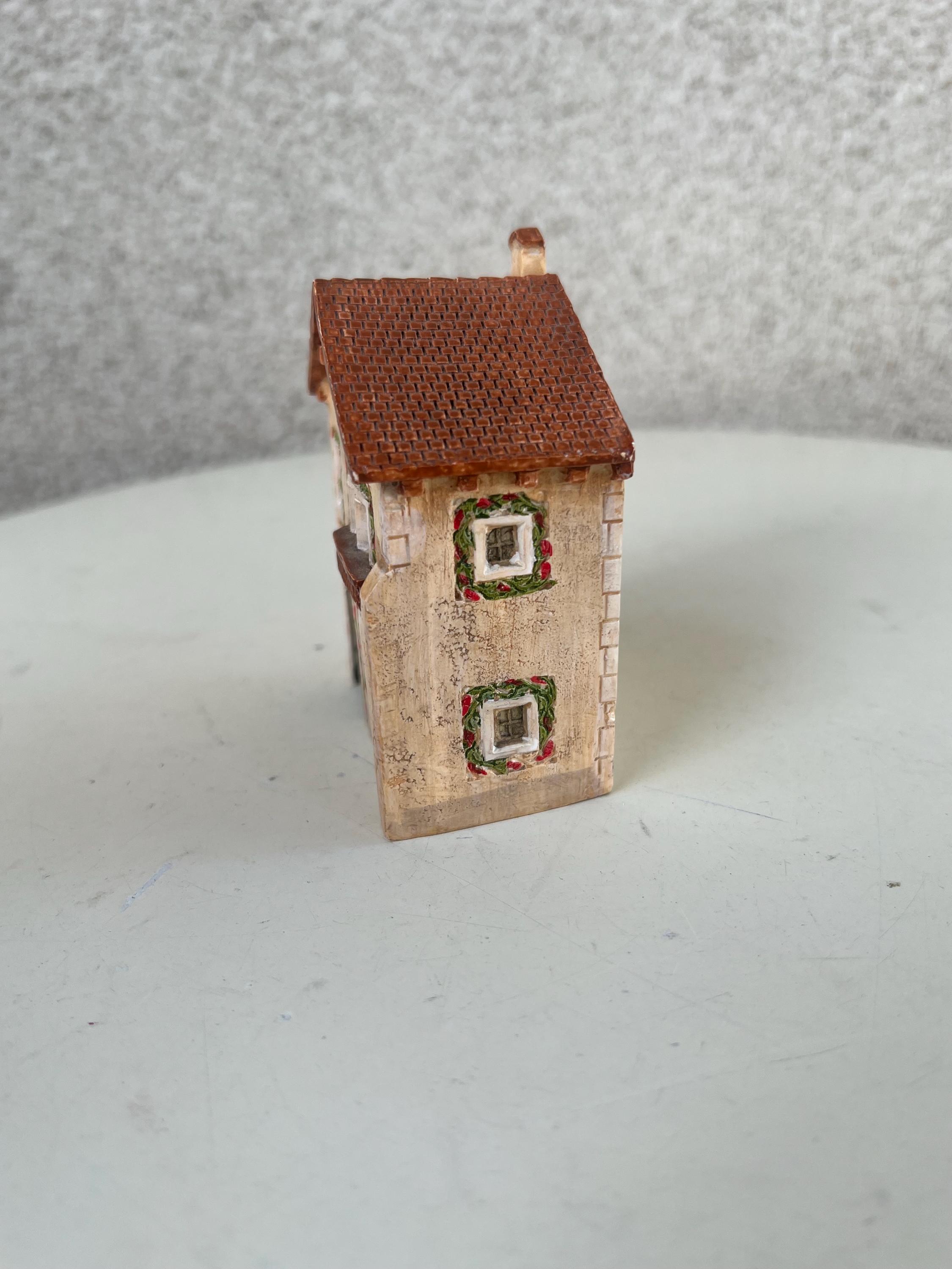 Vintage J Carlton Miniature House #213513 Hand Painted - Etsy Israel