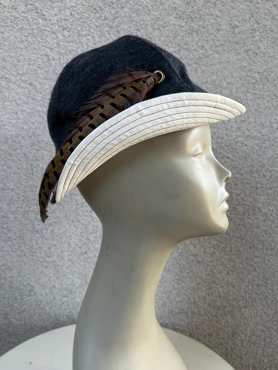 Vintage Styled by Coralie Fedora Hat Styled by Coralie | Accessories | Lux Vintage Velvet Hat By  main image 3