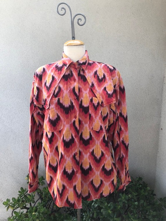 Vintage blouse by Cody James boho southwestern cot