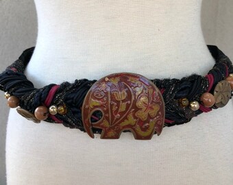 Elephant Beaded Tie Belt s-l400.jpg main image 3