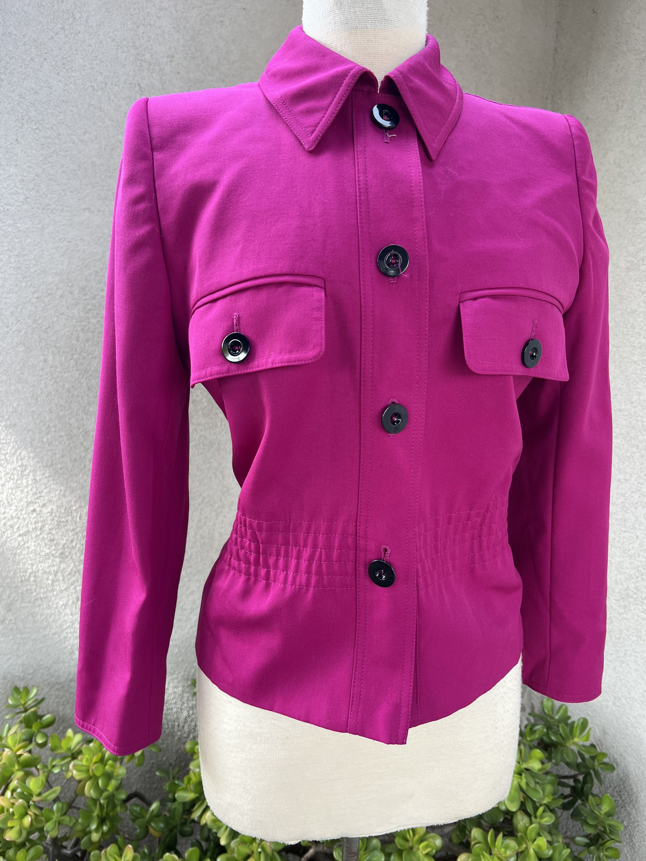 VALENTINO MISS V バレンティノ　ジャケット　ヴィンテージ VINTAGE Valentino “Miss V” Woman's Full Length Coat - Size