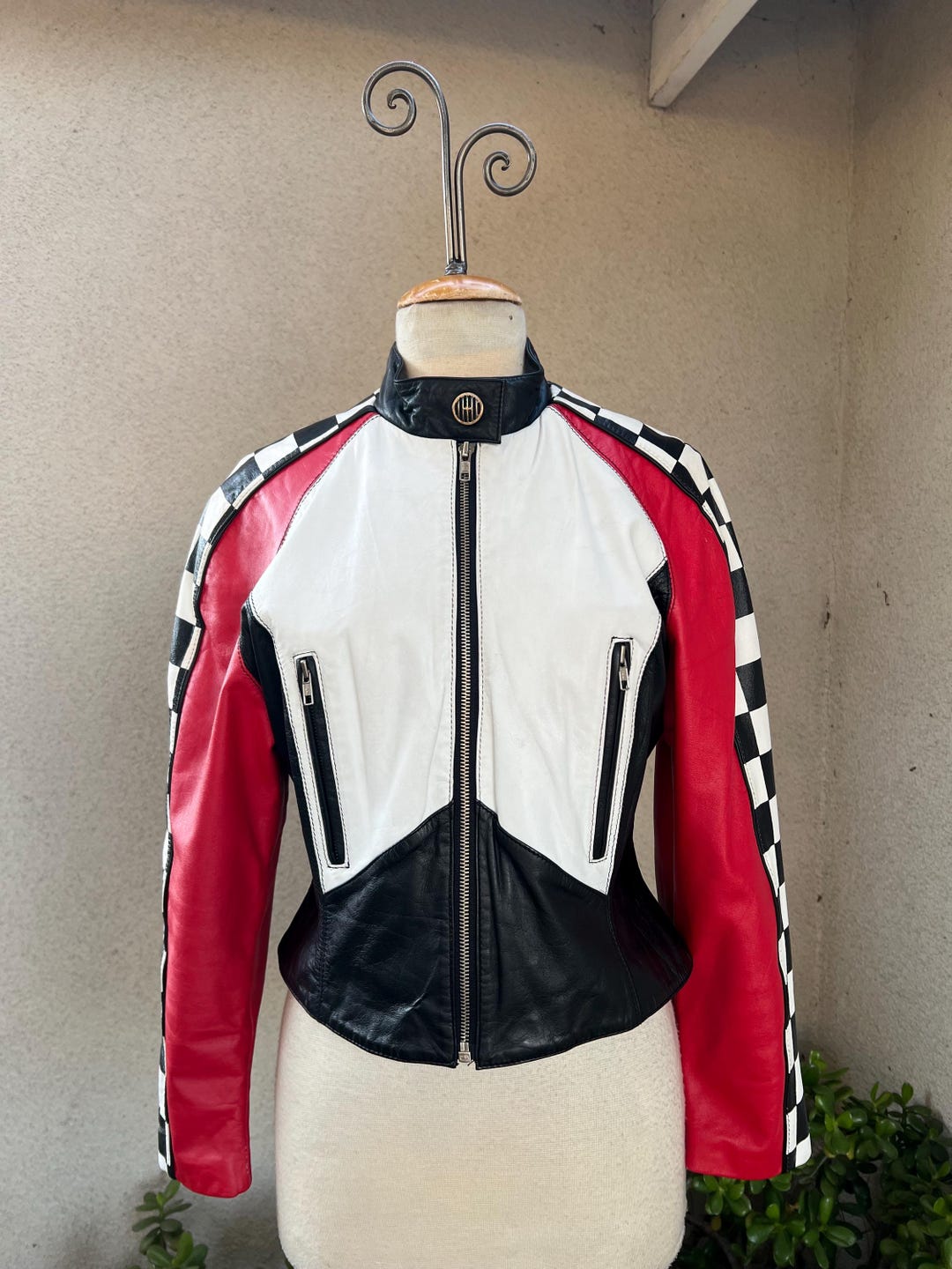 ジャケット・アウター Vnintage leather mods coat S12b9818bb718475f8a4d894381f99