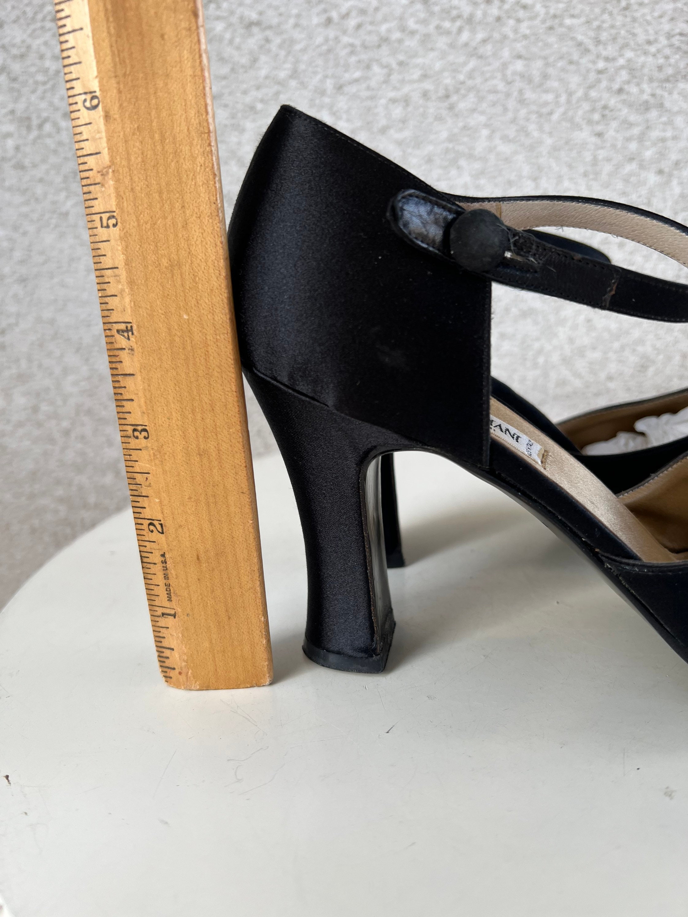 Diseñador vintage Giorgio Armani tacones formales - Etsy España