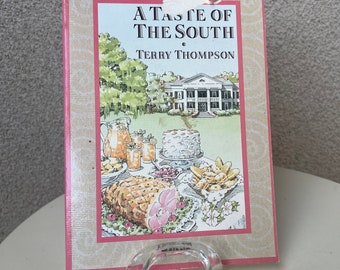 Vintage 1988 Cookbook A Taste Of The South Terry Thompson Paperback pages 205