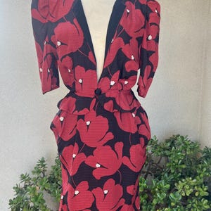 strapless open back dress Dress Phoebe Red – Marielle Stokkelaar main image 1